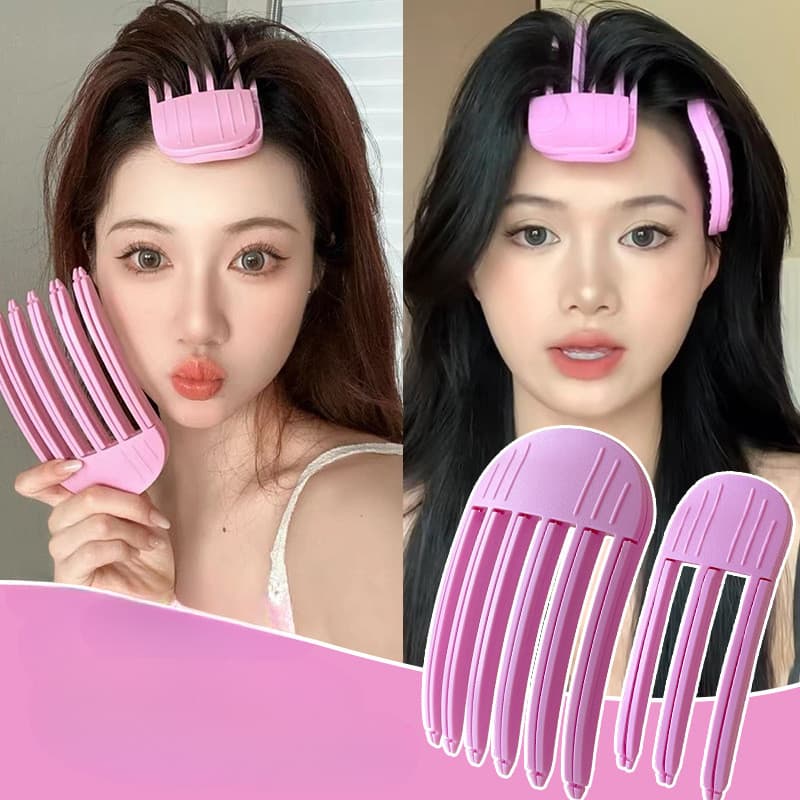 High Head Top Artifact หวีรากผมธรรมชาติปุยขี้เกียจ Traceless กิ๊บติดผมผม Fluffy Shaping Artifact รูปที่ 2