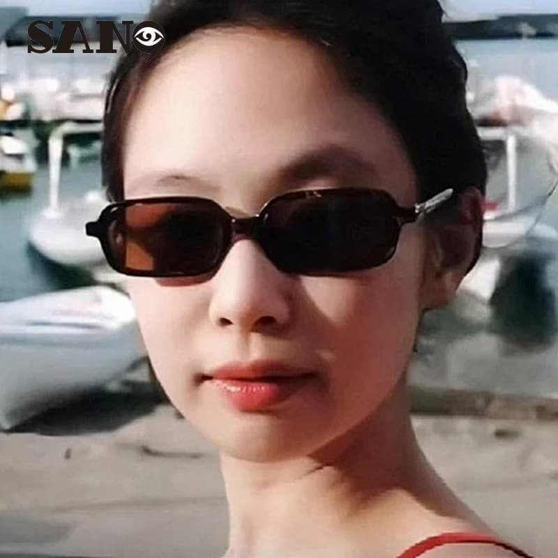 แว่นกันแดดผู้หญิงทรงสี่เหลี่ยมขนาดเล็กแฟชั่นเวอร์ชั่นเกาหลี รูปที่ 3