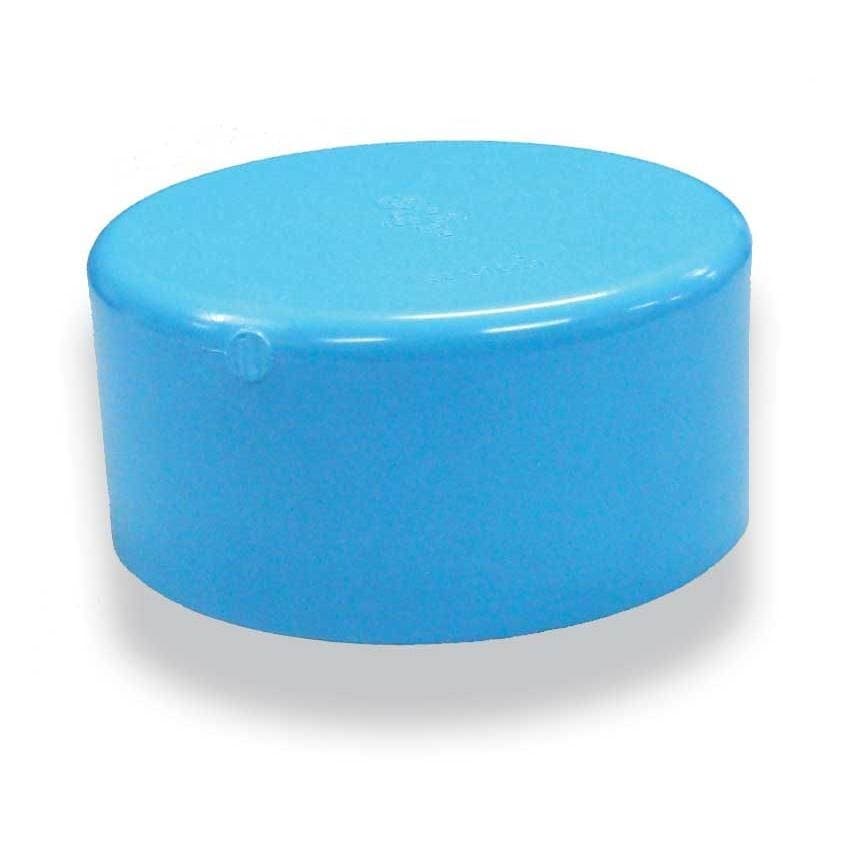 ฝาครอบท่อ PVC สีฟ้า 4 นิ้ว ใช้เป็นอุปกรณ์ท่อประปาได้ เป็นตัวอุดท่อ หรือฝาปิดท่อพีวีซี มาตรฐานดี ได้คุณภาพ รูปที่ 4