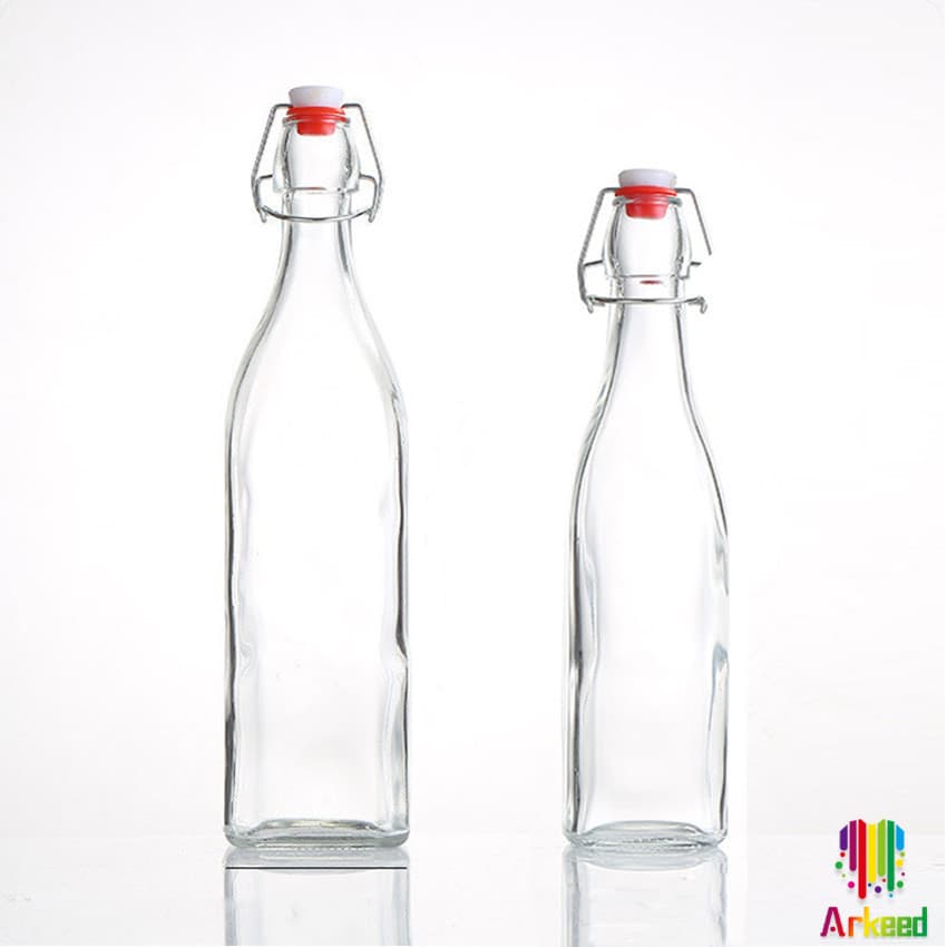 Arkeed ขวดแก้วสุญญากาศพร้อมฝา เก็บน้ำ ขอเหลว Sealed glass bottle รูปที่ 9