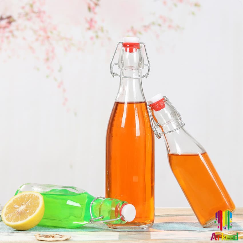 Arkeed ขวดแก้วสุญญากาศพร้อมฝา เก็บน้ำ ขอเหลว Sealed glass bottle รูปที่ 3