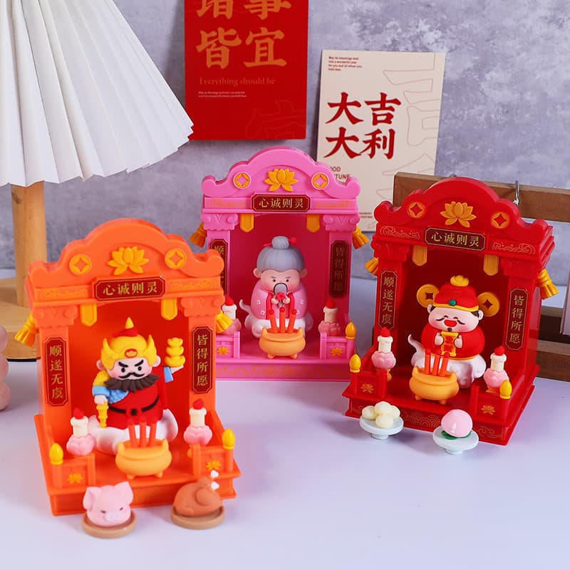 Una Gift Shop โมเดลฟิกเกอร์ ศาลเจ้า เทพเจ้า สุดน่ารัก รูปที่ 4