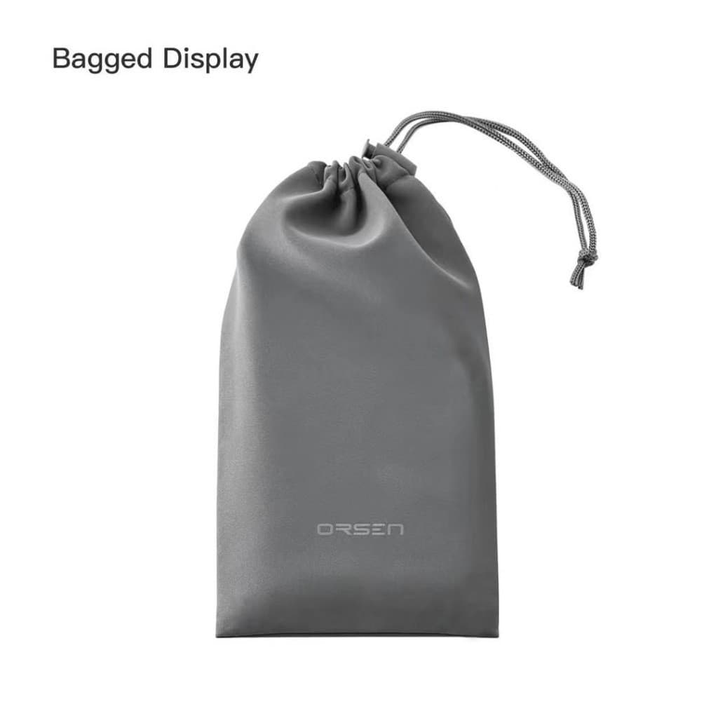 Orsen by Eloop Pouch ซองผ้า ถุงผ้าหูรูด ไซส์ S M Lกระเป๋าหูรูด อเนกประสงค์ ซองใส่พาวเวอร์แบงค์ ของแท้ รูปที่ 4