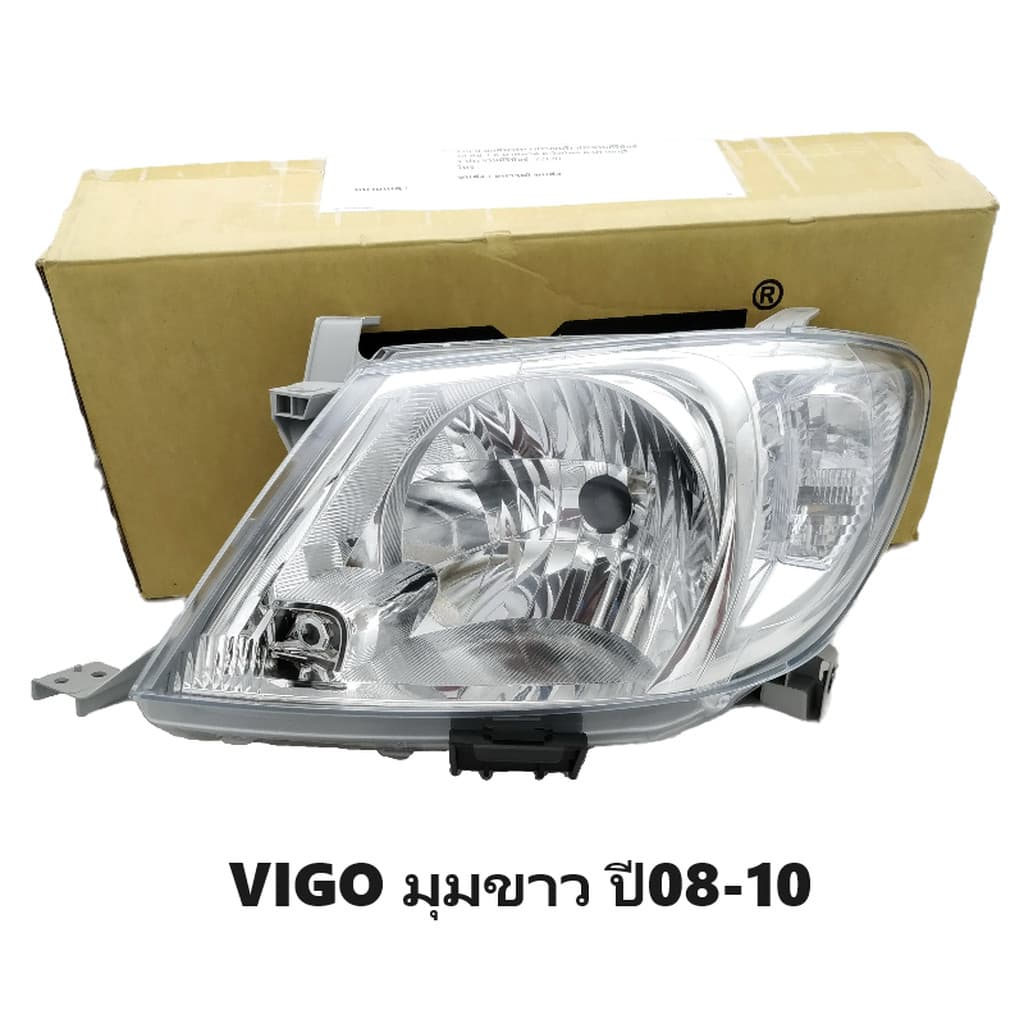 ไฟหน้า TOYOTA VIGO ปี 2008-2010 มุมขาว โฉม 2 TYC แท้ วีโก้ 07/08 รูปที่ 2