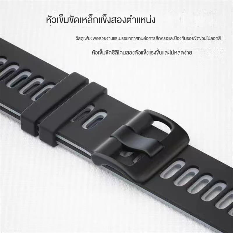 สายนาฬิกา Amazfit Active2/active/bip6/bip5/unity/GTS4mini/gts2mini/gts3/gtr 47mm/gtr2/gtr3/gtr4 รูปที่ 7