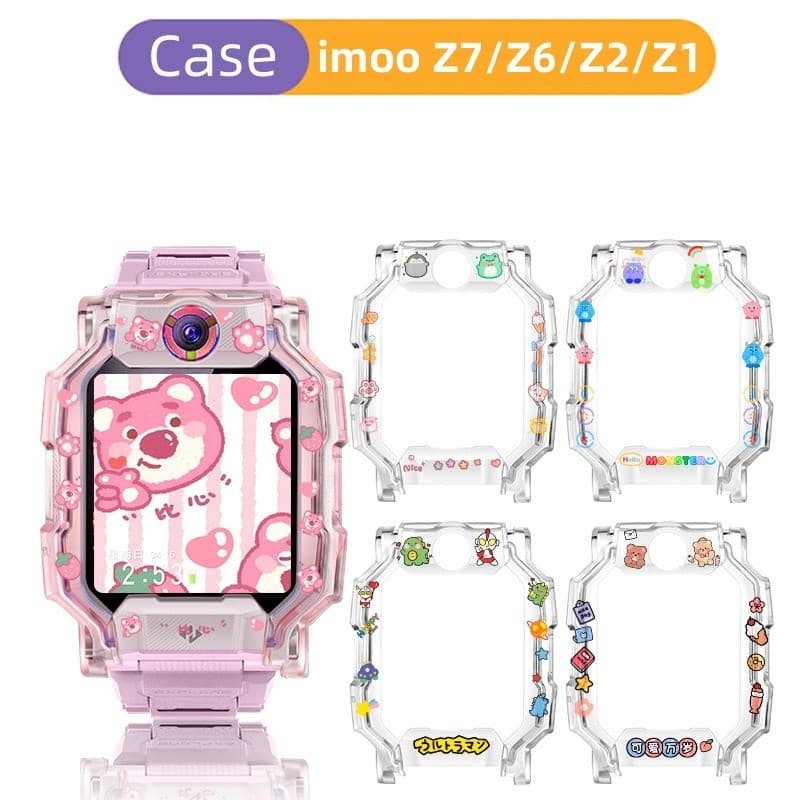เคสสําหรับ DIMOO Z1 Z2 Z3 Z6 Z7, เคสการ์ตูนแข็ง, Imoo Watch Phone Z1 Z6 Z7 เคสซิลิโคน รูปที่ 2