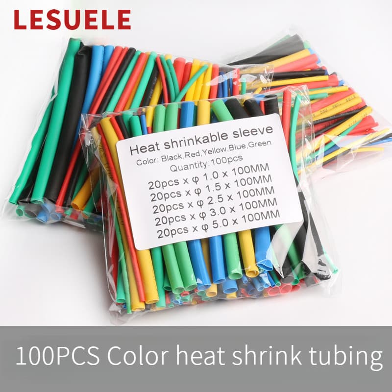 100 PCS/127/164 /328/530/580/ชิ้นปลอกหุ้มฉนวนสำหรับการเชื่อมต่อสายเคเบิลท่อหดความร้อน รูปที่ 2