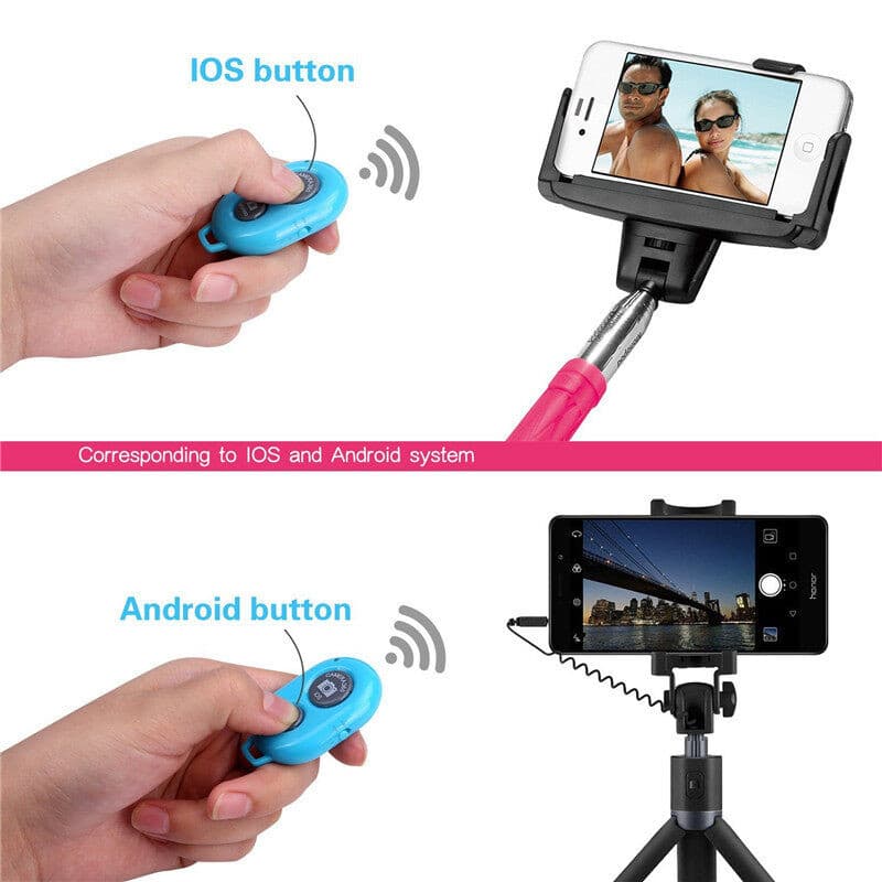 รีโมทบลูทูธ รีโมทมือถือ แถมถ่าน พร้อมใช้ รีโมทถ่ายรูป remote bluetooth shutter รีโมทถ่ายรูปเซลฟี ใช้งานง่าย ดีไซน์สวย รูปที่ 3