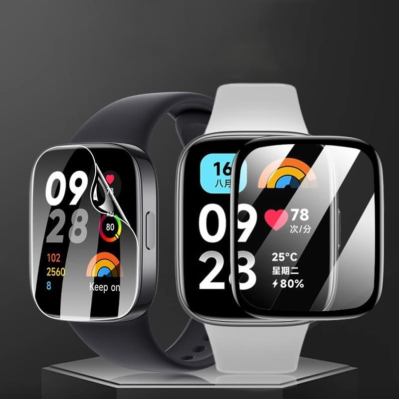 สําหรับ Redmi Watch 2 Lite 3D ฟิล์มป้องกัน ขอบเต็ม HD Redmi Watch 3 active ฟิล์มนุ่ม ป้องกันรอยขีดข่วน ป้องกันหน้าจอ รูปที่ 8