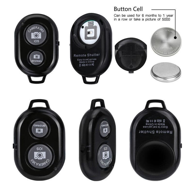 รีโมทบลูทูธ รีโมทมือถือ แถมถ่าน พร้อมใช้ รีโมทถ่ายรูป remote bluetooth shutter รีโมทถ่ายรูปเซลฟี ใช้งานง่าย ดีไซน์สวย รูปที่ 7
