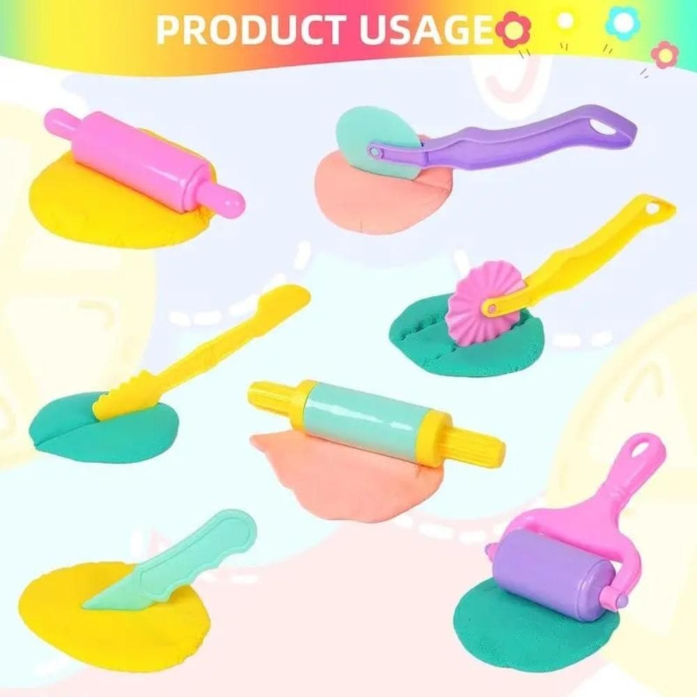 Aomsom Plasticine Mold, DIY Plastic Modeling Clay Accessories, Creative Animal Shape ของเล่นเพื่อการศึกษา เครื่องทําก๋วยเตี๋ยว Play Dough Tool Kit เด็ก รูปที่ 8