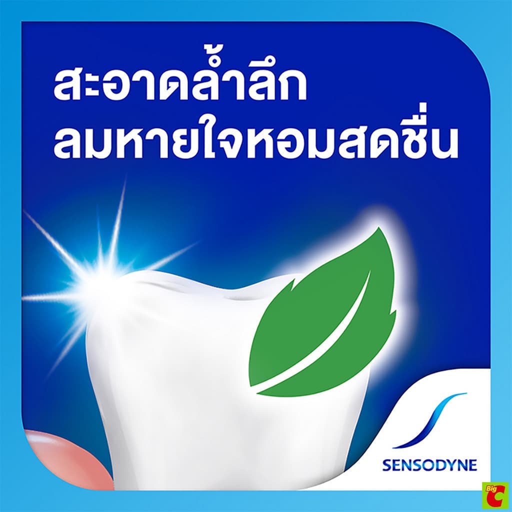 เซ็นโซดายน์ ยาสีฟัน สูตรดีพ คลีน 160 ก. แพ็ค 2 รูปที่ 6