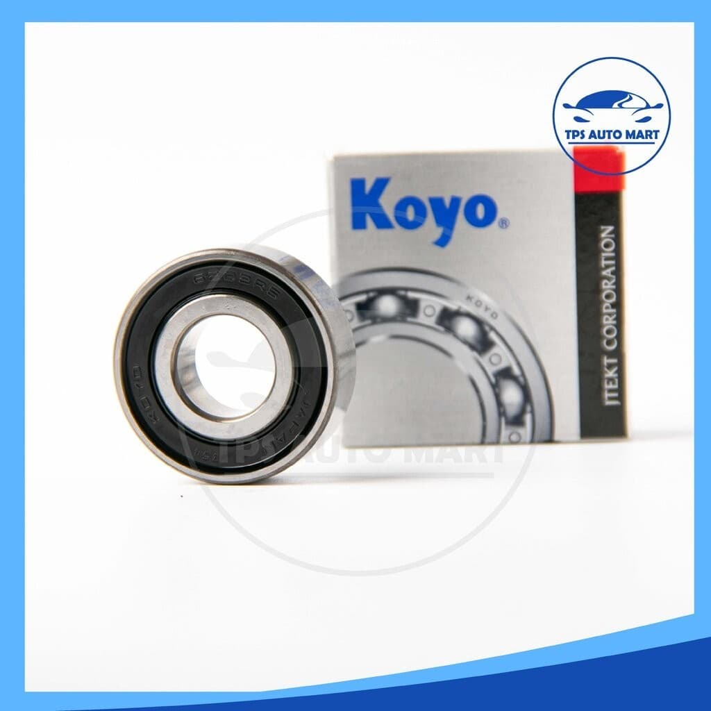 ตลับลูกปืน KOYO 6200 6201 6202 6203 6204 6205 ฝาปิดยาง ลูกปืนญี่ปุ่น MADE IN JAPAN รูปที่ 3