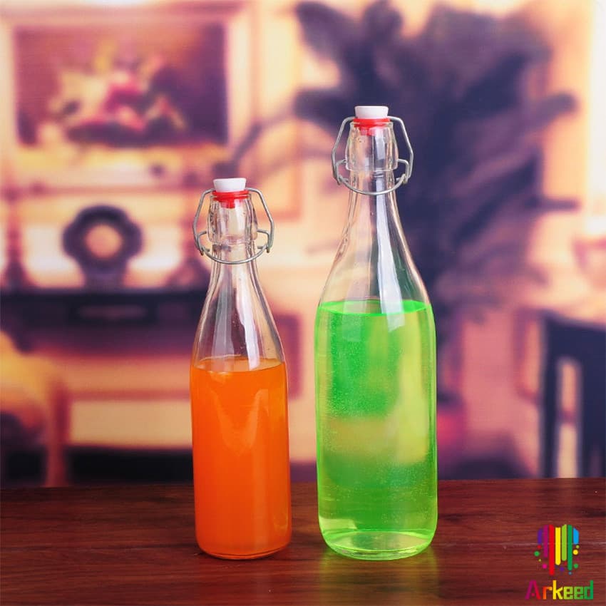 Arkeed ขวดแก้วสุญญากาศพร้อมฝา เก็บน้ำ ขอเหลว Sealed glass bottle รูปที่ 1