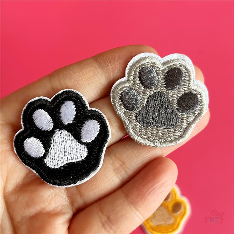 แผ่นสติกเกอร์ Q Claws มีกาวในตัว สําหรับติดตกแต่ง แผ่นแพทช์รีดติดเสื้อ สําหรับตกแต่งเสื้อผ้า กระเป๋า 1 ชิ้น รูปที่ 5
