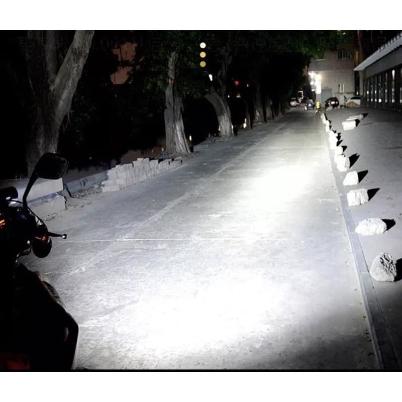 หลอดไฟหน้า มอเตอร์ไซค์ LED 6ชิป M:02E หลอดไฟหน้า M6 flash ราคาขาย รูปที่ 4