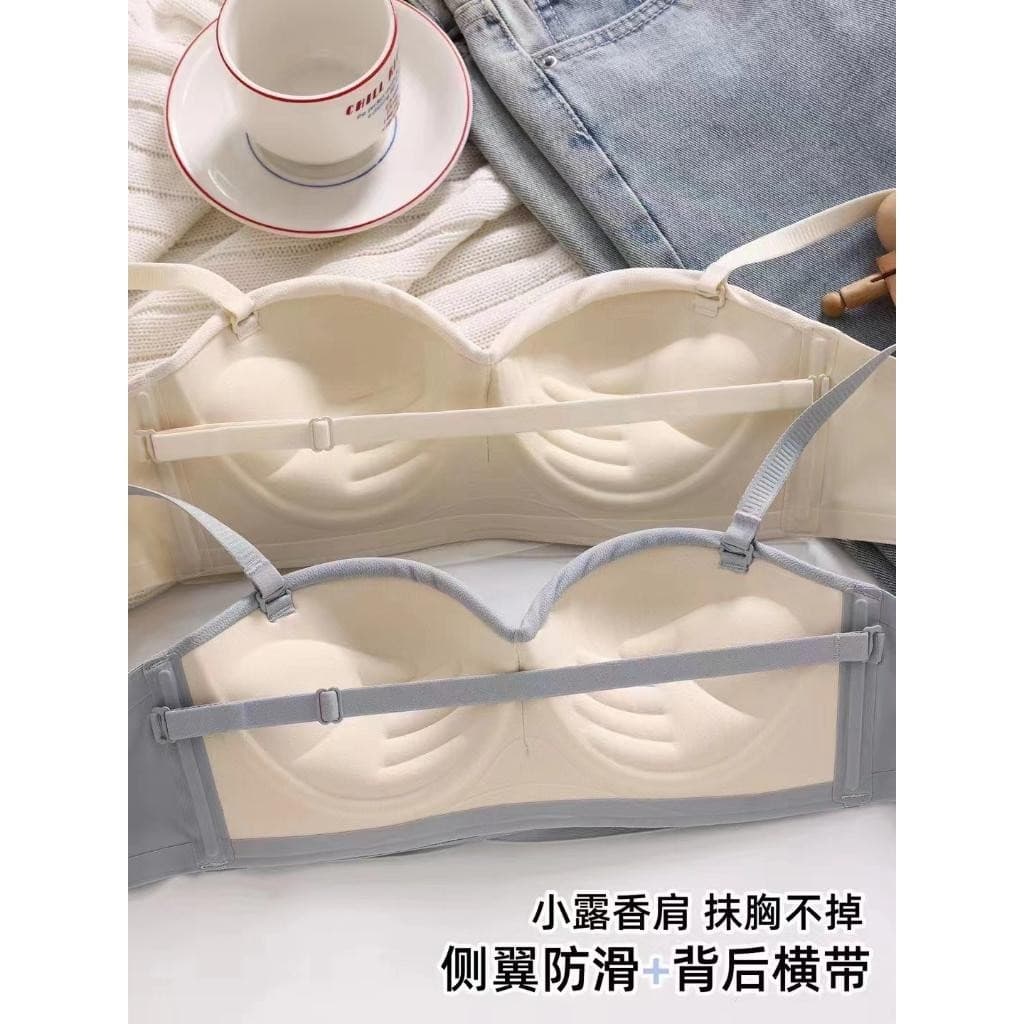 #162 เสื้อชั้นในไร้สายเซ็กซี่ ป้องกันการหย่อนคล้อย ขนาดเล็ก สําหรับผู้หญิง COK รูปที่ 7