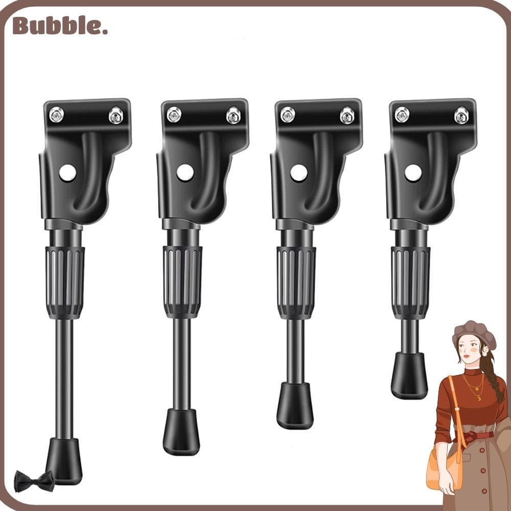 Bubble ขาตั้งจักรยาน กันลื่น ด้านข้าง แบบพับได้ สําหรับเด็ก รูปที่ 1