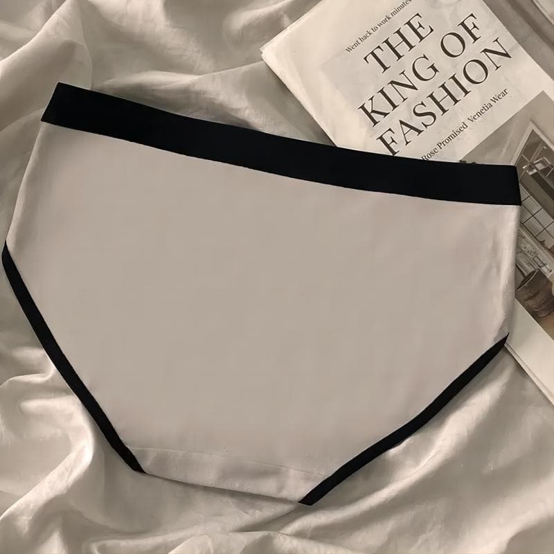 #059 กางเกงชั้นใน ผ้าฝ้าย ระบายอากาศ สวม ใส่สบาย ผ้านิ่มมาก Underwear กางเกงใน ผู้หญิง น่ารัก ผู้หญิง เสื้อ รูปที่ 9