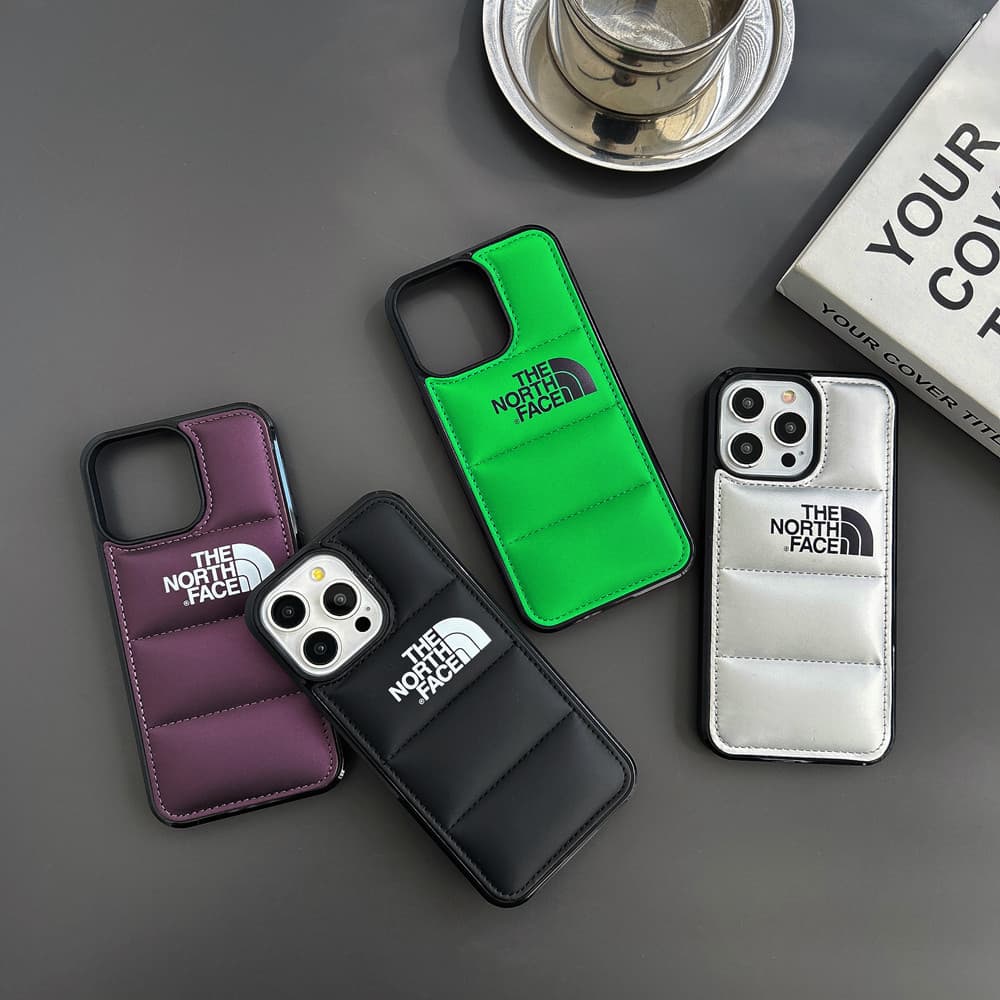 เคสโทรศัพท์มือถือ ผ้าฝ้ายแท้ ลายแบรนด์ “NF” กันกระแทก สีดํา ขาว ม่วง เงิน สําหรับ iPhone 15 ProMax 15 14 ProMax 14 13 ProMax 12 11 รูปที่ 3