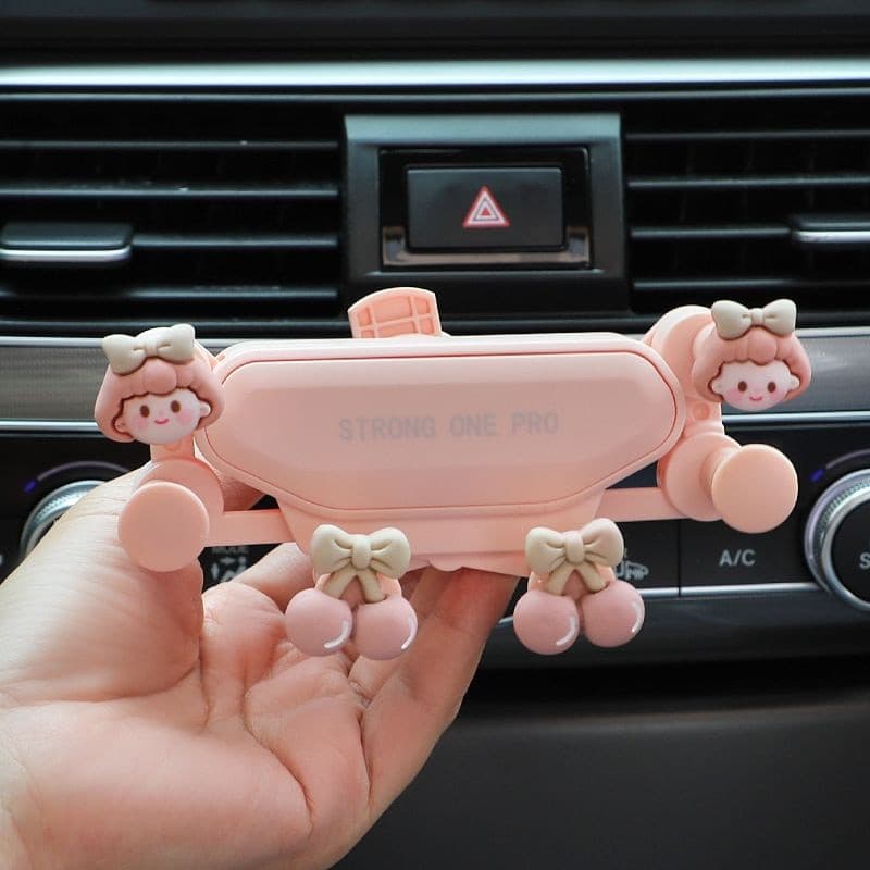 iPhone Xiaomi Samsung ที่วางโทรศัพท์ในรถยนต์ อุปกรณ์ภายในรถยนต์น่ารัก ที่จับมือถือในรถยนต์ phone holder car ที่วางโทรศัพท์ในรถ ที่วางโทรศัพท์ ที่วางโทรศัพท์มือถือในรถการ์ตูนน่ารัก ที่ยึดมือถือในรถ ที่วางโทรศัพท์มือถือ โลหะ รองรับ รูปที่ 5