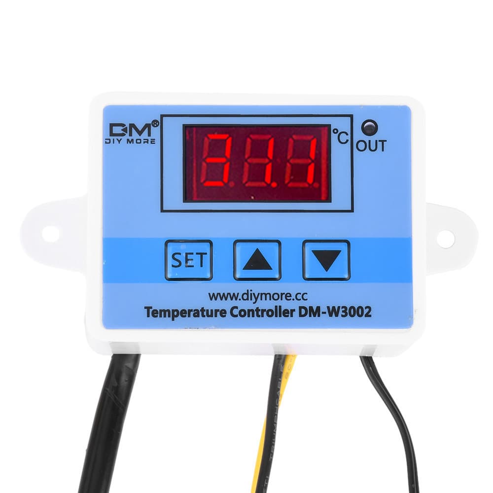 XH-W3002 AC 110-220V อุปกรณ์เทอร์โมมิเตอร์ดิจิตอลสําหรับควบคุมอุณหภูมิมีไฟ รุ่นอัพเกรดพร้อมปลั๊ก รูปที่ 8