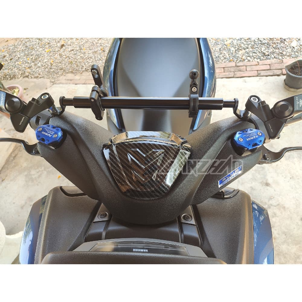 ฝาครอบน้ํามันเบรก CNC อุปกรณ์เสริม สําหรับรถจักรยานยนต์ YAMAHA NMAX155 2017-2025 v1 v2 v3 ฝาปิดปั๊มบน รูปที่ 3