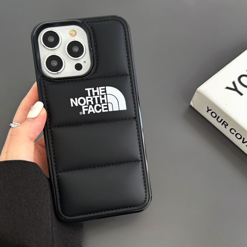 เคสโทรศัพท์มือถือ ผ้าฝ้ายแท้ ลายแบรนด์ “NF” กันกระแทก สีดํา ขาว ม่วง เงิน สําหรับ iPhone 15 ProMax 15 14 ProMax 14 13 ProMax 12 11 รูปที่ 4