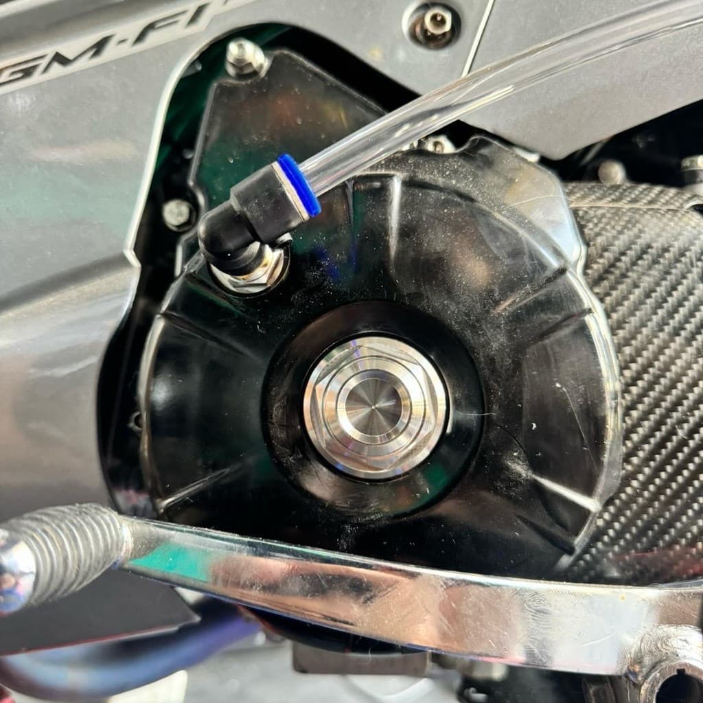 อุดจานไฟ แบบหลบประคองข้อเหวี่ยง สำหรับ W125 ปี 2005-2022 รูปที่ 3