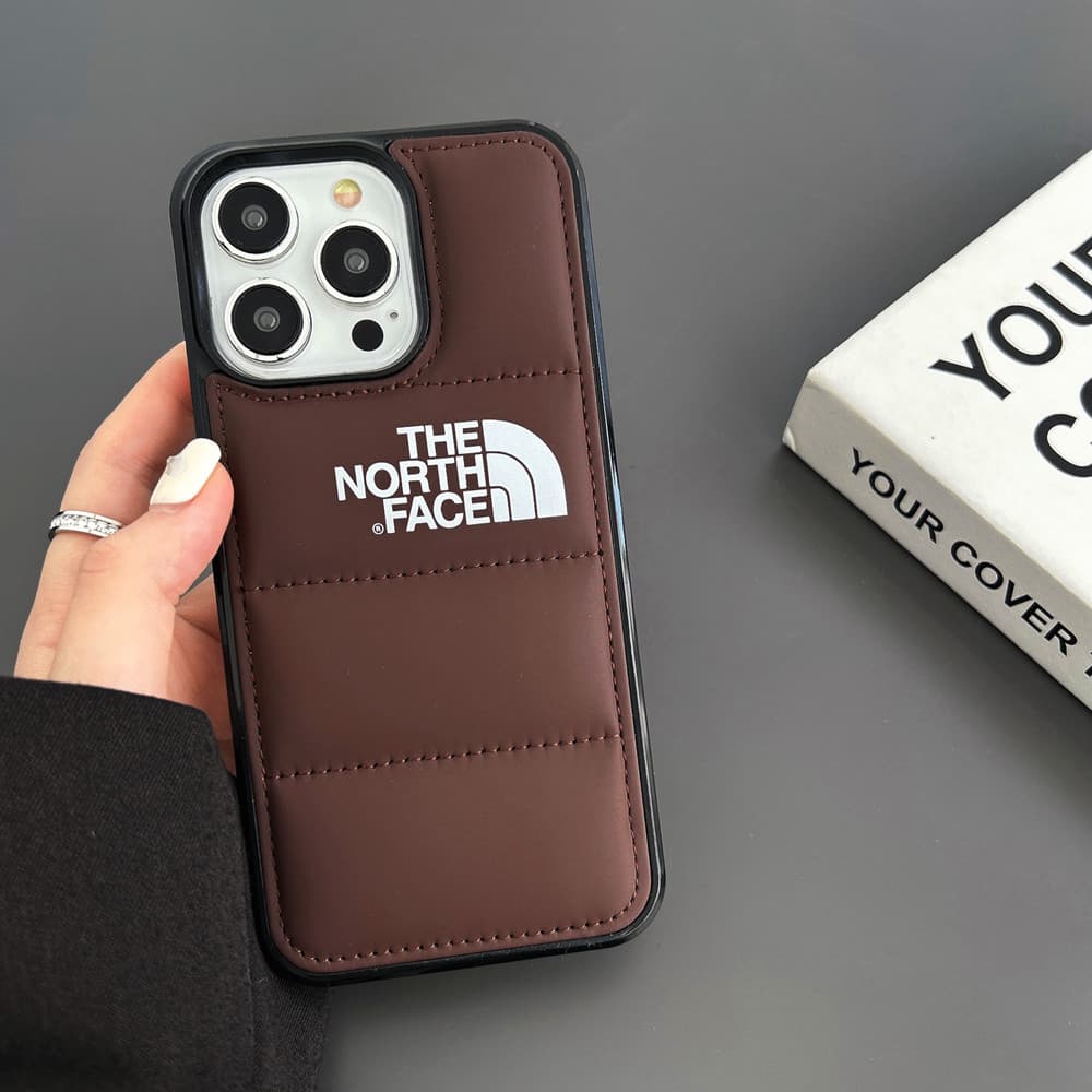 เคสโทรศัพท์มือถือ ผ้าฝ้ายแท้ ลายแบรนด์ “NF” กันกระแทก สีดํา ขาว ม่วง เงิน สําหรับ iPhone 15 ProMax 15 14 ProMax 14 13 ProMax 12 11 รูปที่ 7