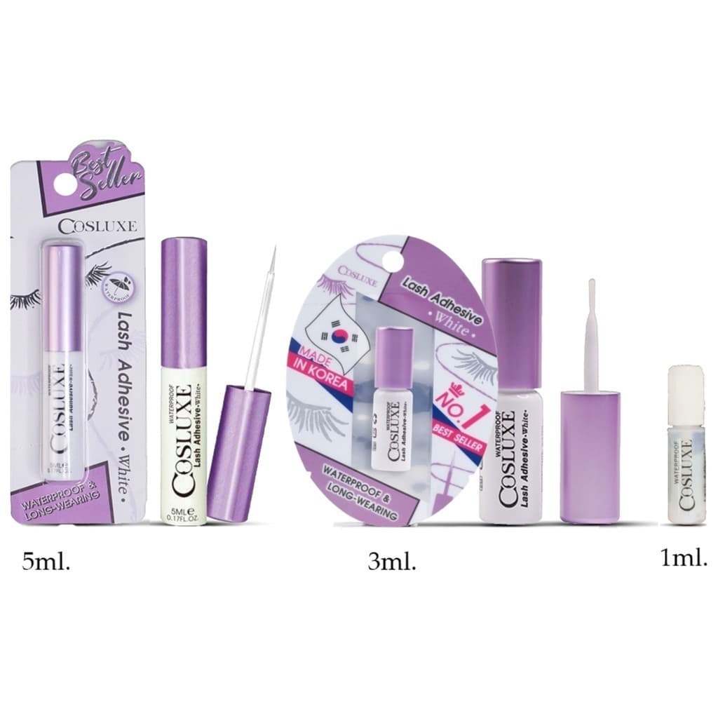 Cosluxe Lash Adhesive White Waterproof : คอสลุค กาว กาวติดขนตาปลอม x 1 ชิ้น alyst รูปที่ 1