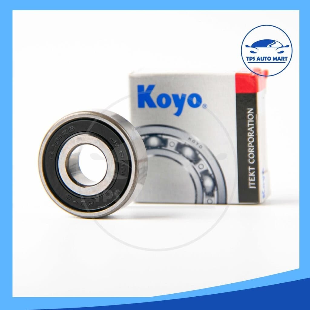 ตลับลูกปืน KOYO 6200 6201 6202 6203 6204 6205 ฝาปิดยาง ลูกปืนญี่ปุ่น MADE IN JAPAN รูปที่ 4