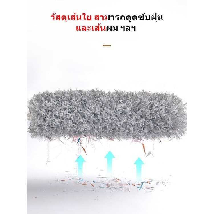 COZII ไม้ปัดฝุ่น ไม้กวาดหยากไย่ ไม้ปัดฝุ่นไมโครไฟเบอร์ ที่ปัดฝุ่น ดักจับฝุ่นดี ไม้ปัดขนไก่ ปรับยืดได้2.8ม รูปที่ 4