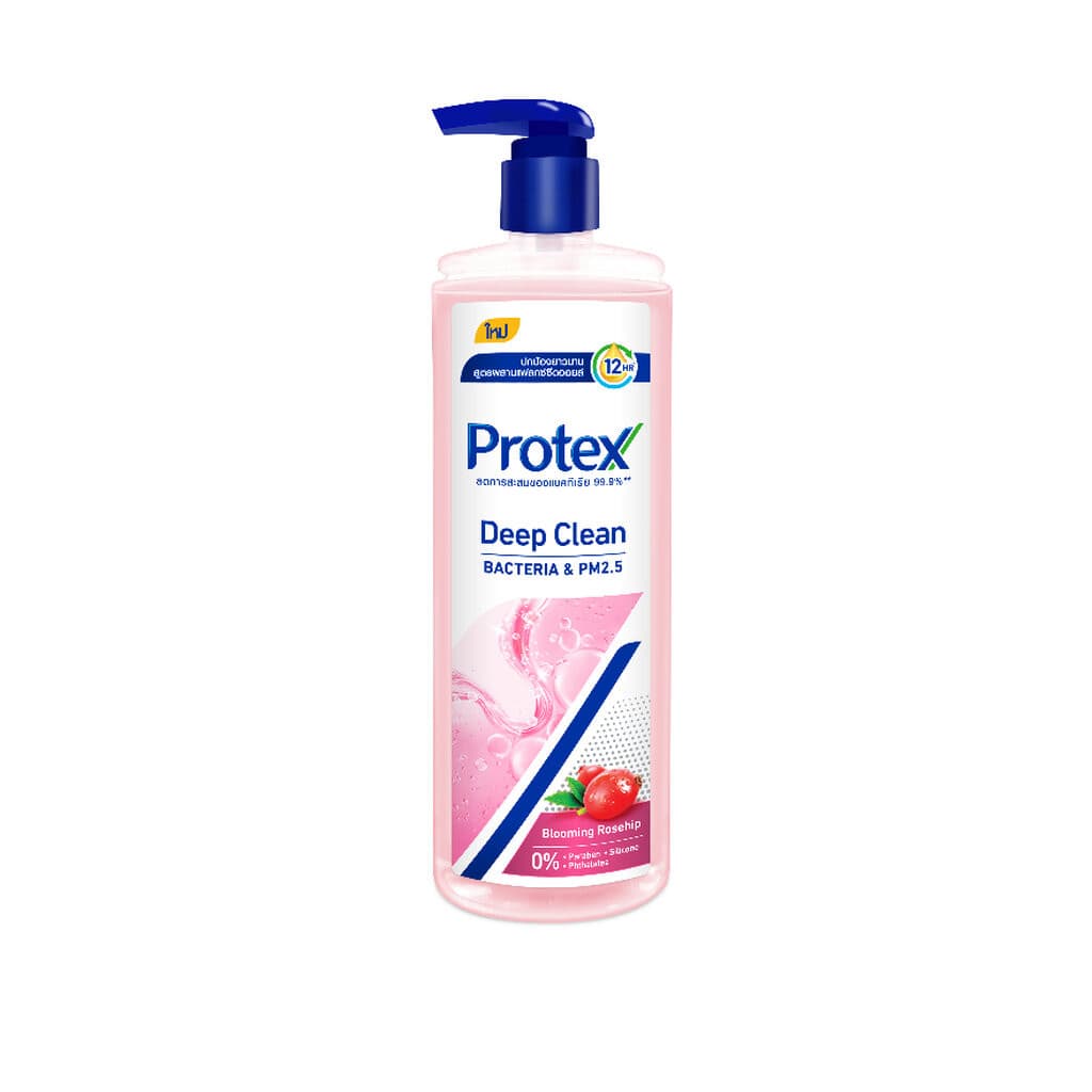 Protex โพรเทคส์ เจลอาบน้ำ ดีพ คลีน บลูมมิ่ง โรสฮิป 380 มล. เจลอาบน้ำ รูปที่ 3