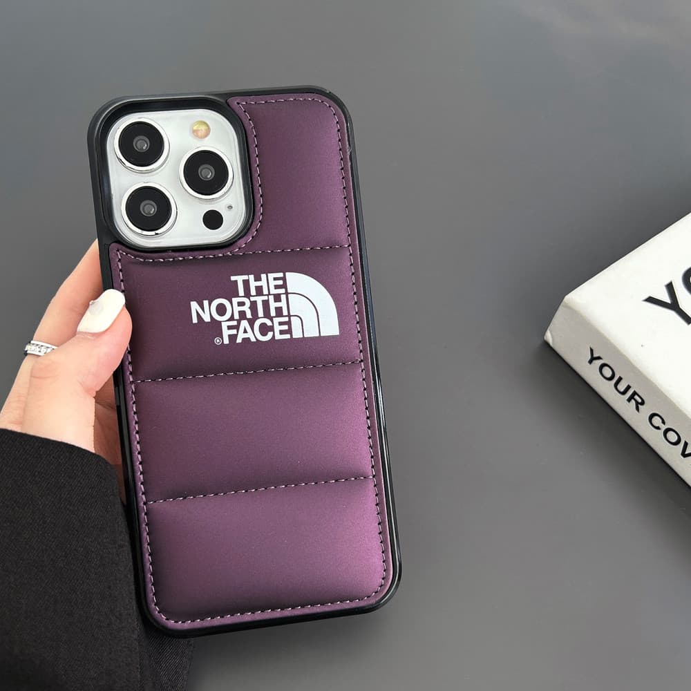 เคสโทรศัพท์มือถือ ผ้าฝ้ายแท้ ลายแบรนด์ “NF” กันกระแทก สีดํา ขาว ม่วง เงิน สําหรับ iPhone 15 ProMax 15 14 ProMax 14 13 ProMax 12 11 รูปที่ 5