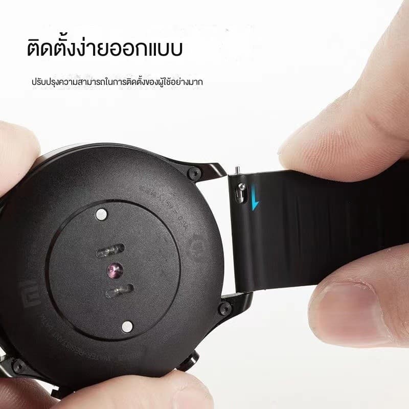 สายนาฬิกา Amazfit Active2/active/bip6/bip5/unity/GTS4mini/gts2mini/gts3/gtr 47mm/gtr2/gtr3/gtr4 รูปที่ 8