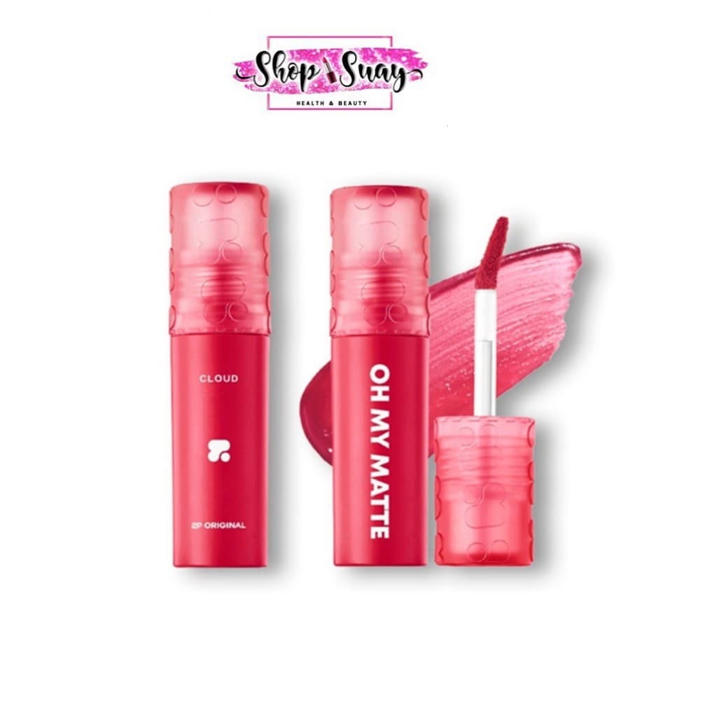 2P Original-Oh My Matte Cloud 2.2ml. ลิปแมทท์เนื้อบางเบา รูปที่ 1