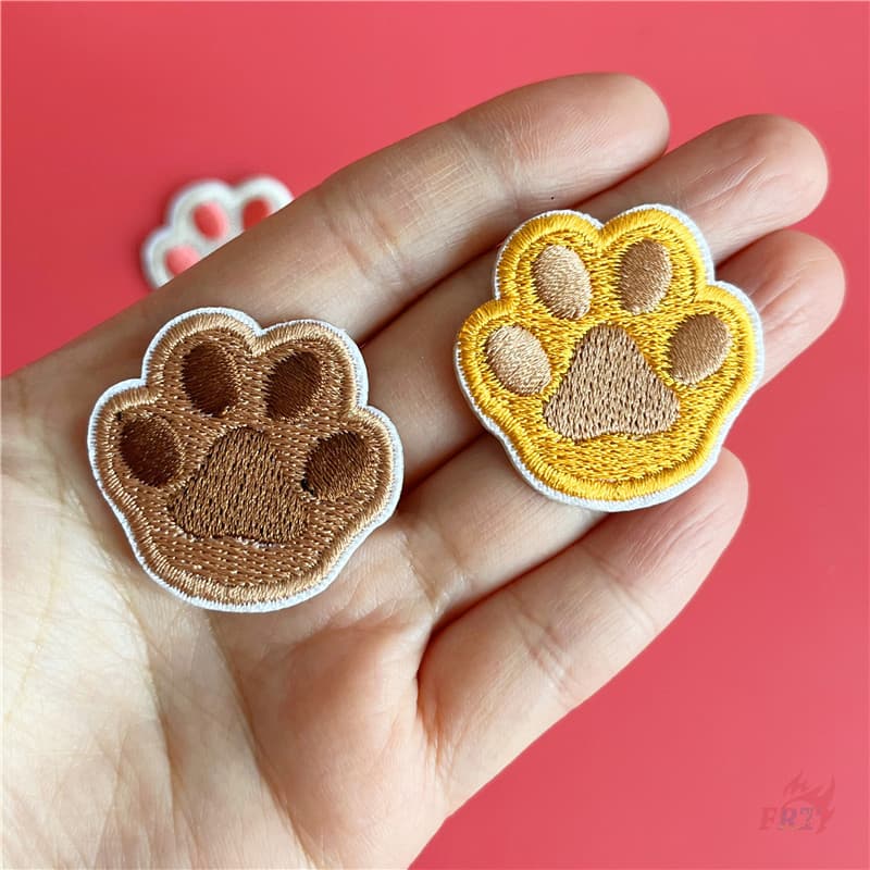 แผ่นสติกเกอร์ Q Claws มีกาวในตัว สําหรับติดตกแต่ง แผ่นแพทช์รีดติดเสื้อ สําหรับตกแต่งเสื้อผ้า กระเป๋า 1 ชิ้น รูปที่ 4