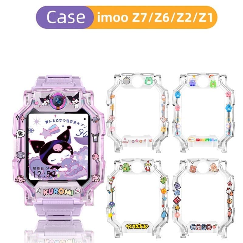 เคสสําหรับ DIMOO Z1 Z2 Z3 Z6 Z7, เคสการ์ตูนแข็ง, Imoo Watch Phone Z1 Z6 Z7 เคสซิลิโคน รูปที่ 1