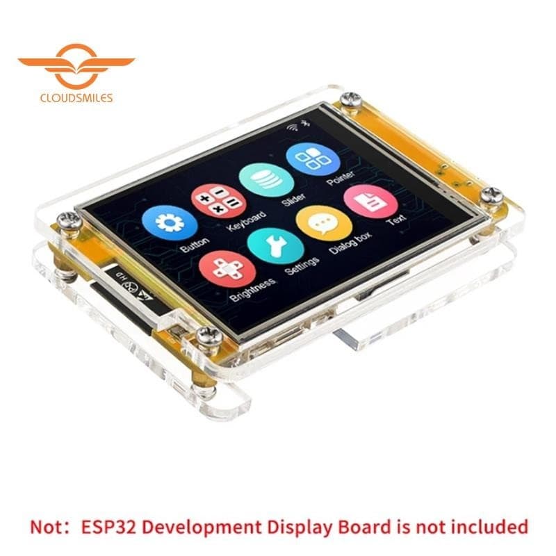 เคสอะคริลิคใส 1 ชิ้น พร้อมทัชวูม ป้องกัน สําหรับหน้าจอ 2.8 นิ้ว ESP32 โมดูล LCD TFT รูปที่ 5
