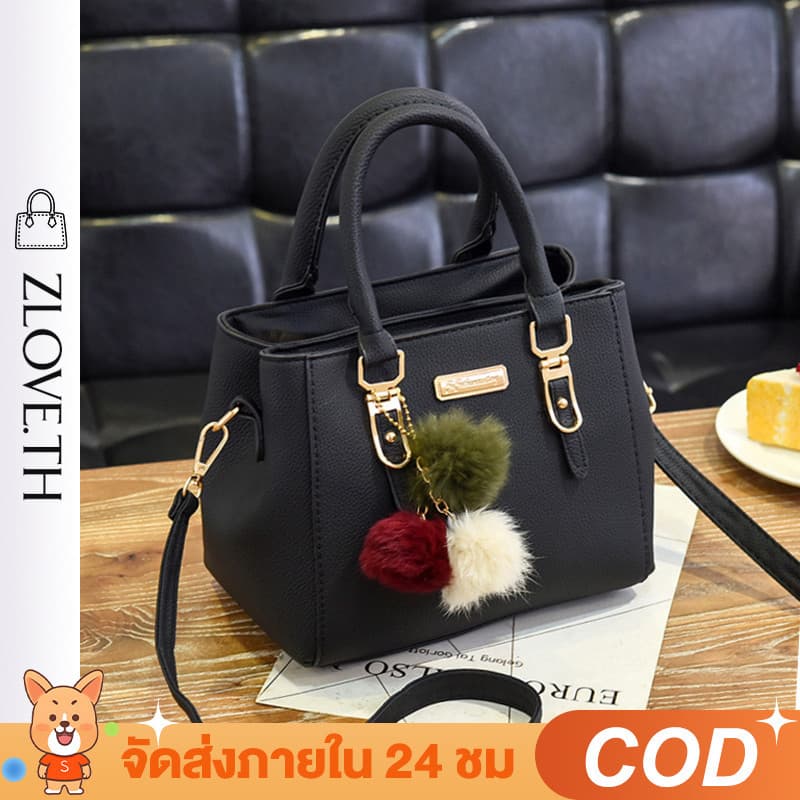 ZLOVE กระเป๋าสะพายผญ สะพายข้างความจุขนาดใหญ่ใหม่ กระเป๋าผู้หญิงหนัง PU ใส่ของได้เยอะ รูปที่ 2
