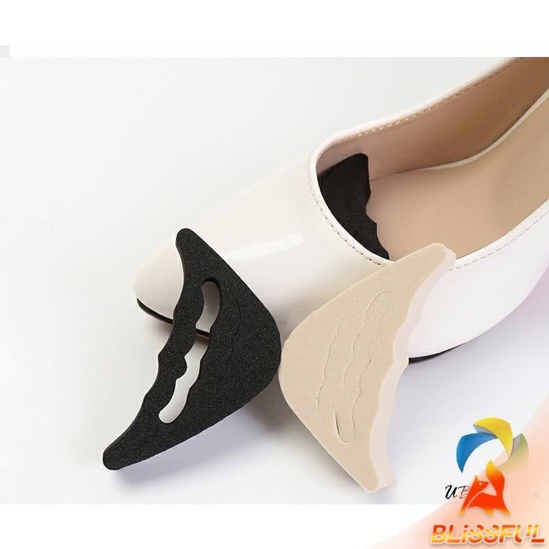 B.F ฟองน้ำกันหลวม สามารถปรับขนาดได้ เกรด A ไม่ยุบ ไม่ย้วย แพ็ค1คู่ pad for shoe size adjustmen รูปที่ 4