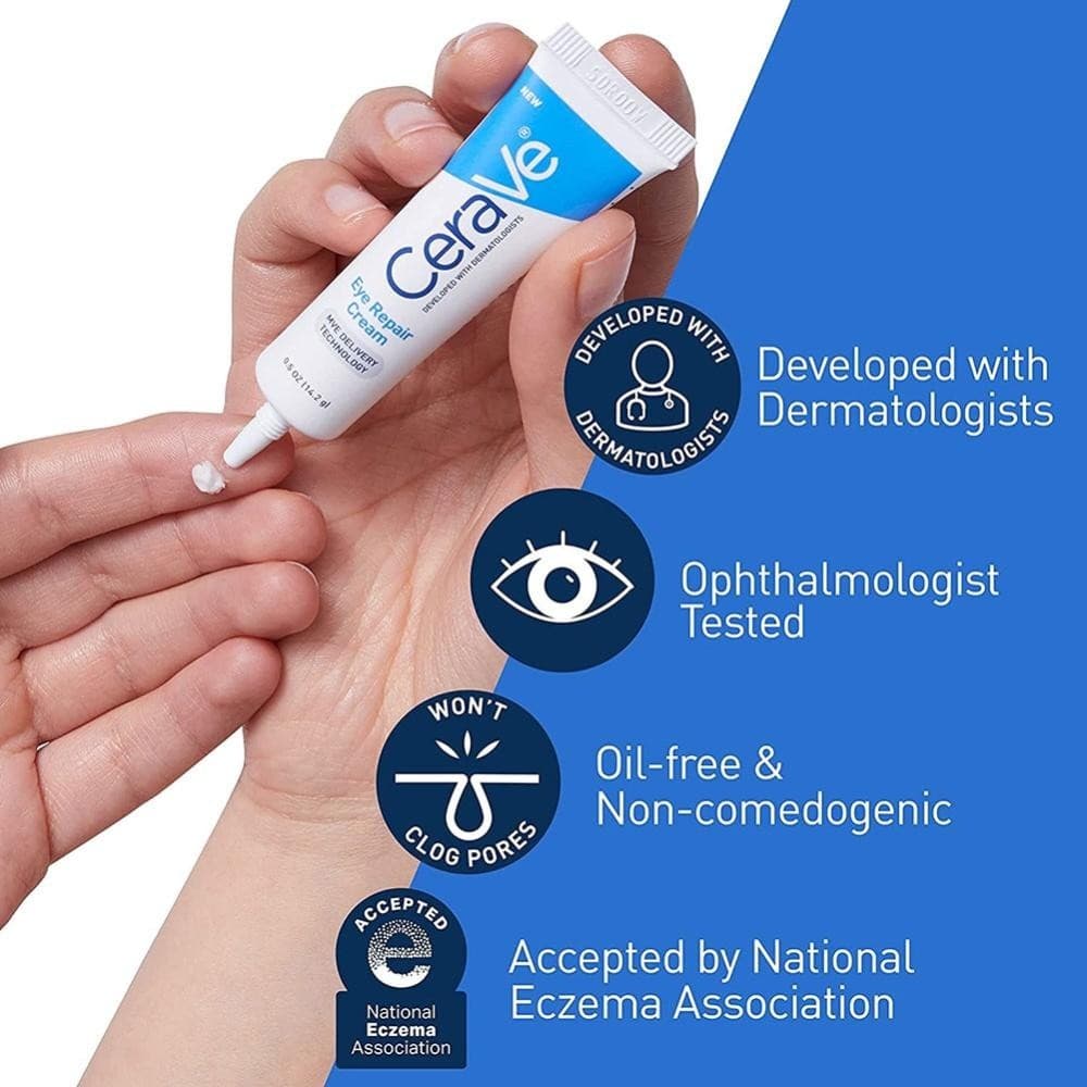 Feelfly Eye Cream Repair Skin Barrier สําหรับ Dark Circles ใต้ตา Moisturizing ลด Black Circle Eye Cream Whitening Anti-Fine เส้น Eye Care Q4Z4 รูปที่ 4