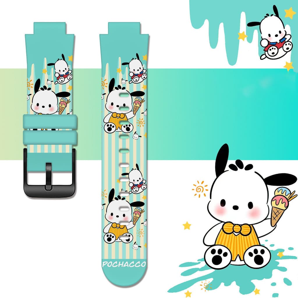สายนาฬิกาสำหรับ imoo Z1 Z6 Z7 สายซิลิโคน ไอมู่ ไอโม่ สายการ์ตูนน่ารัก kulomi นาฬิกาimoo Watch รูปที่ 2