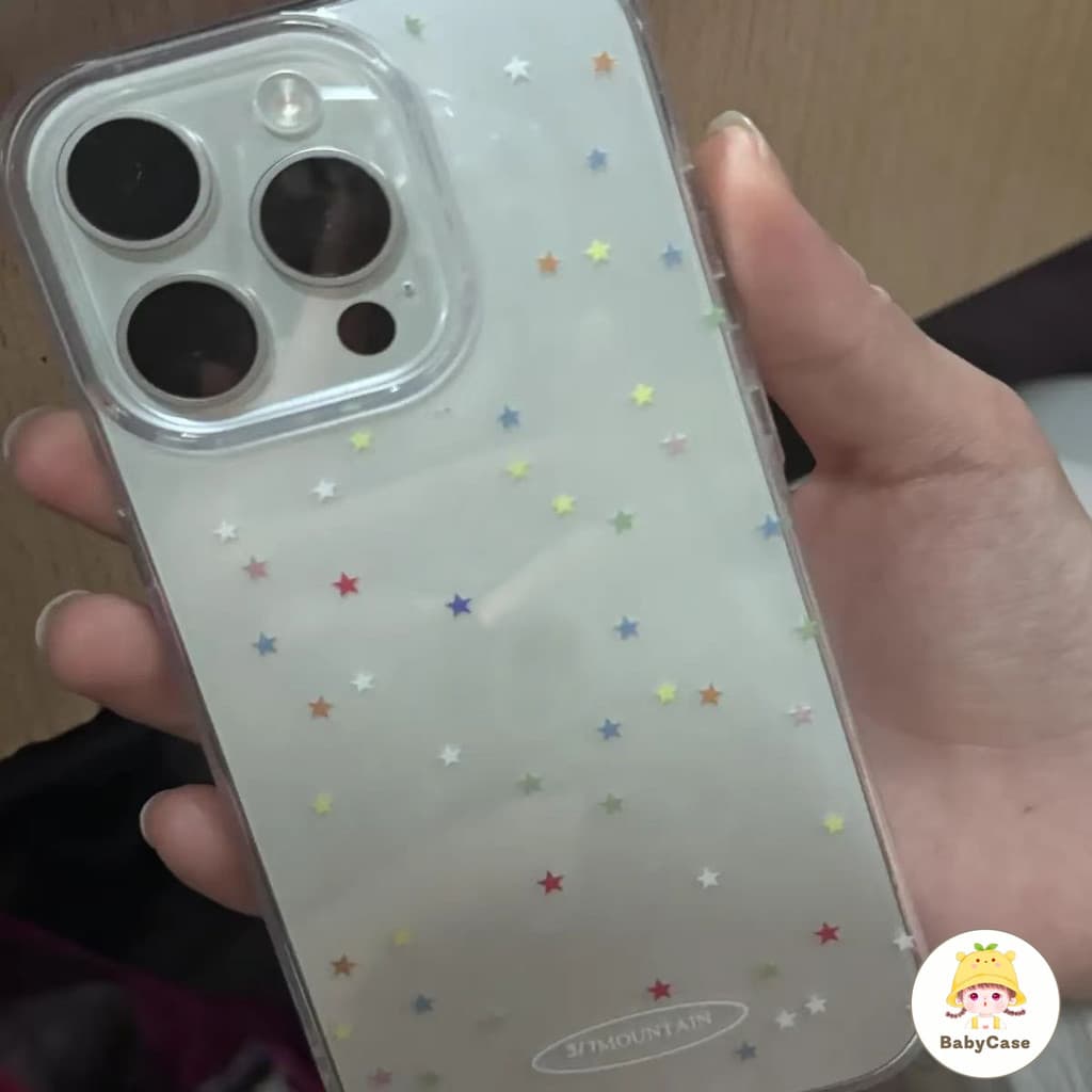 เคส Samsung A14 A05S A06 A05 A15 A12 A13 A03 A04 A23 A51 A50 A53 A33 A54 A34 A24 A32 A20 A04 A30 ปกอ่อนดาวสดสีสันสดใส รูปที่ 6