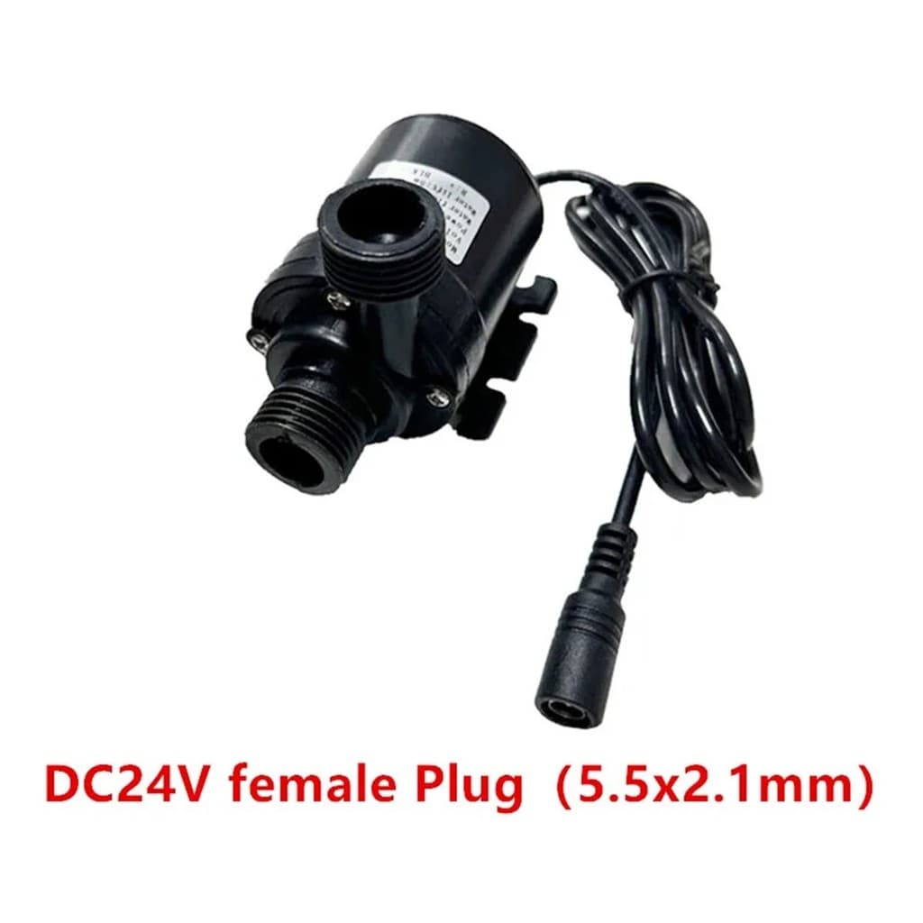 ปั๊มน้ํา DC แบบจุ่ม 12V 24V, อินเทอร์เฟซเกลียวตัวผู้ 1/2", เสียงรบกวนต่ํา, ปั๊มตู้ปลา 800 ลิตร/ชม. รูปที่ 9