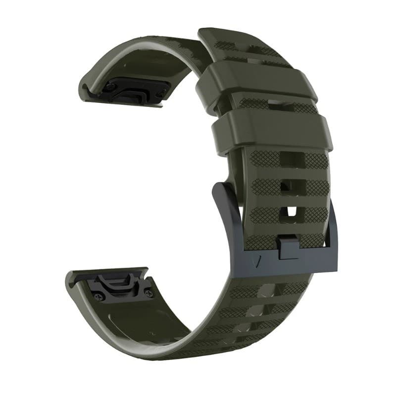 26 มม.22 มม.Quick Fit สายซิลิโคนสําหรับ Garmin Fenix 6X 6 7S 7X 7 Pro 47 51 มม.5X Epix Gen 2 forerunner 935 forerunner 945 สายนาฬิกาสร้อยข้อมือ รูปที่ 8