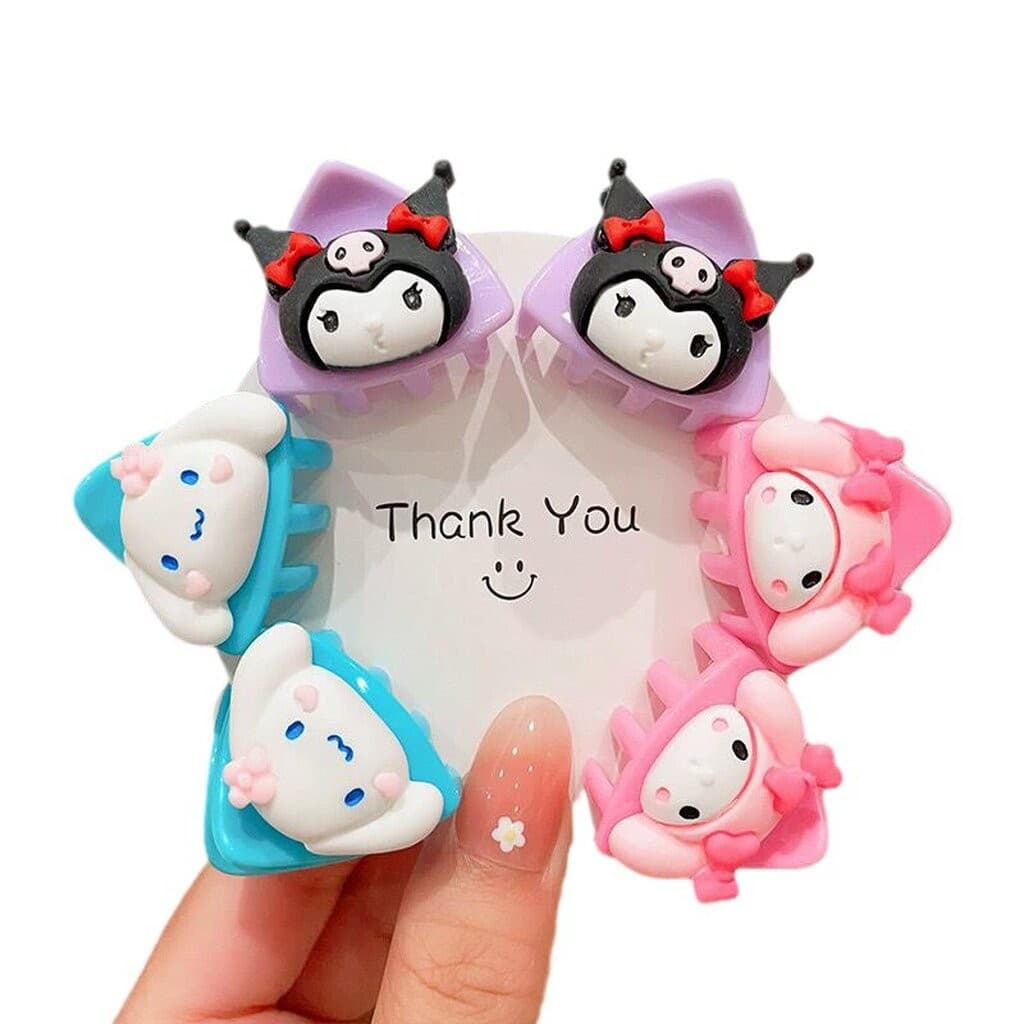 บ้านพลูกิ๊บติดผม หูแมว 2 ชิ้น สีสดใส น่ารัก กิ๊บเด็ก รูปที่ 6