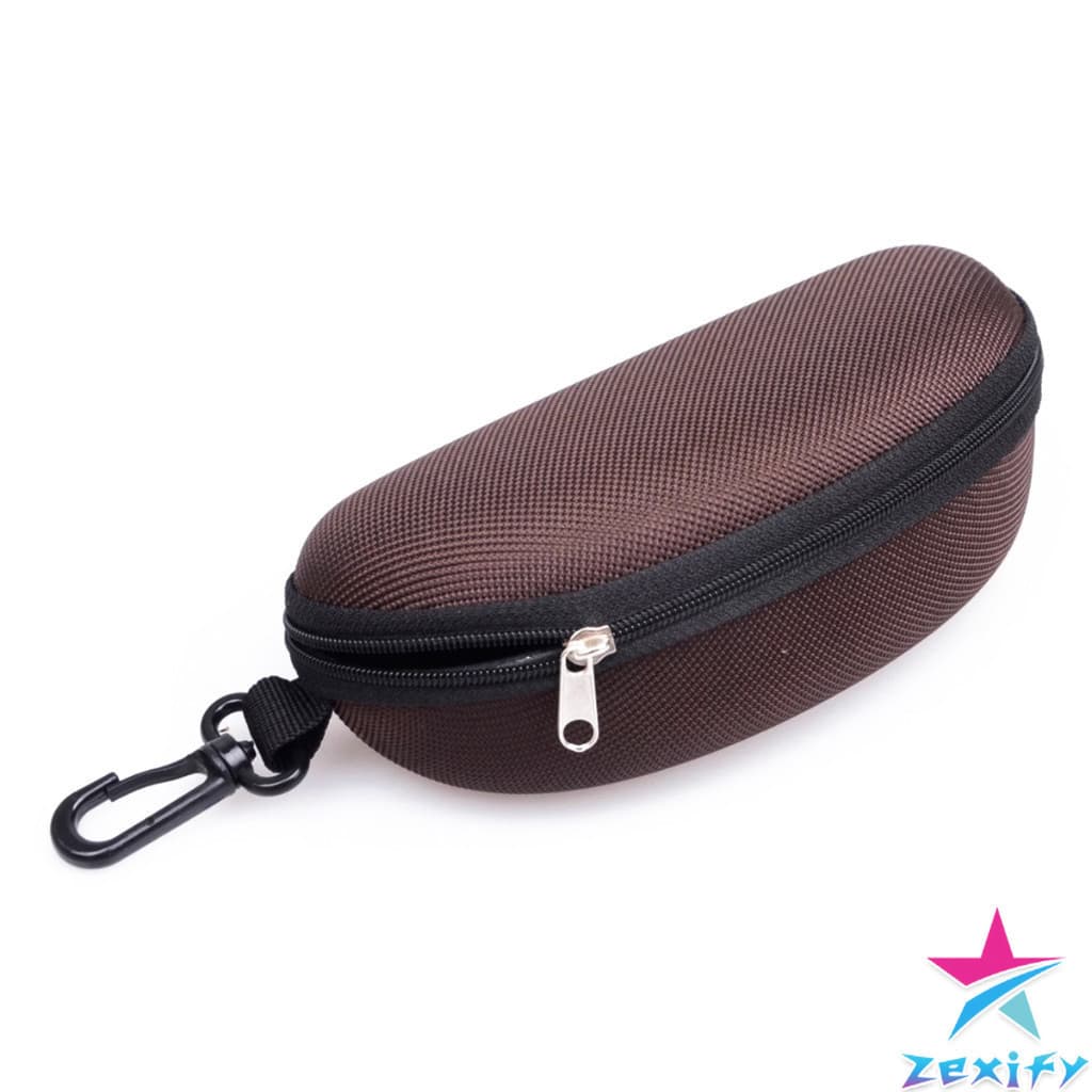 ZXF กล่องใส่แว่นตาวัสดุ EVA กล่องใส่แว่นกันแดด มีซิป แบบพกพา Sunglasses case รูปที่ 6