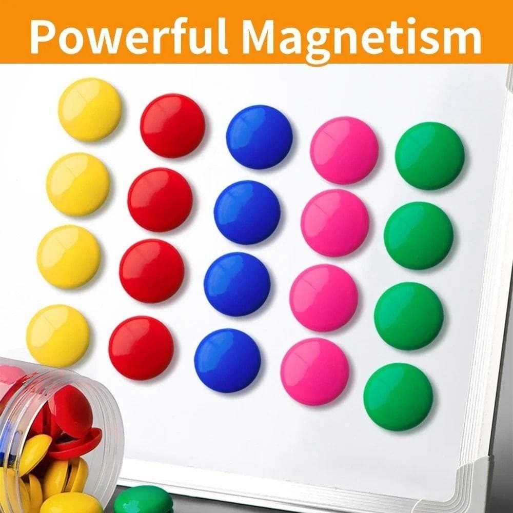 Wmes1 แม่เหล็กไวท์บอร์ด, การใช้งานกว้าง สังเกต กระดานแม่เหล็กปุ่ม, โรงเรียนสอน 20 มม. 30 มม. 40 มม.รอบตู้เย็นที่มีสีสันแม่เหล็กบ้านห้อ รูปที่ 5
